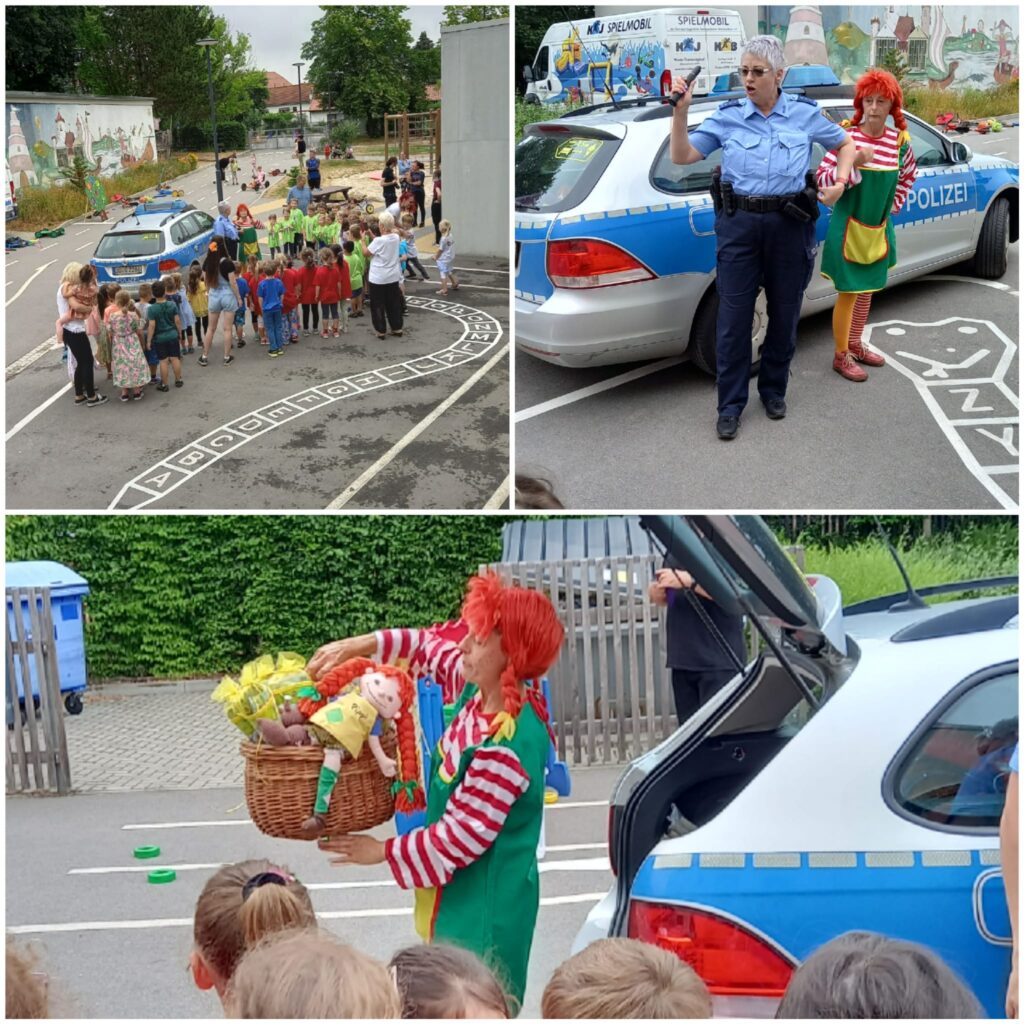 Zuckertütenfest mit Pippi und der Polizei